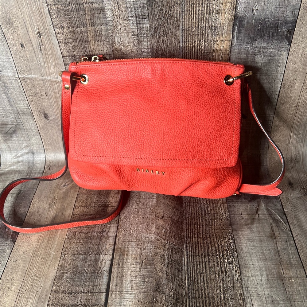 Sisley Leather shoulder Crossbody Bag - Picture 3 of 16